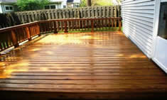 deck cleaning