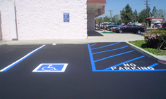 parkng lot striping