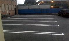 parkng lot striping